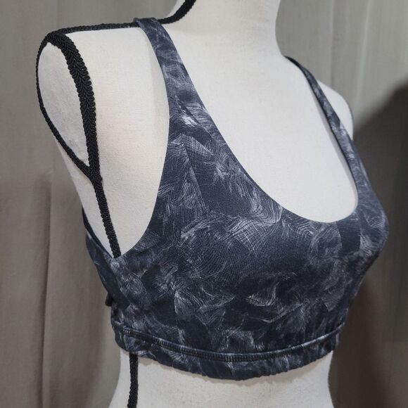 SO Gray Racerback Sports-bra Sz Medium - Picture 3 of 5